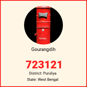 Gourangdih pin code, district Puruliya in West Bengal