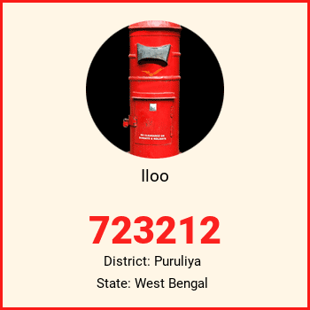 Iloo pin code, district Puruliya in West Bengal