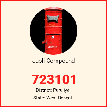Jubli Compound pin code, district Puruliya in West Bengal