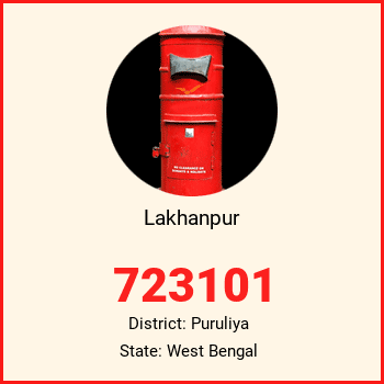 Lakhanpur pin code, district Puruliya in West Bengal