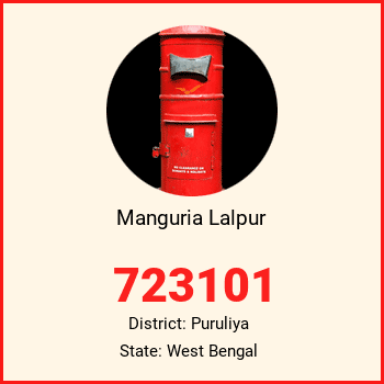 Manguria Lalpur pin code, district Puruliya in West Bengal