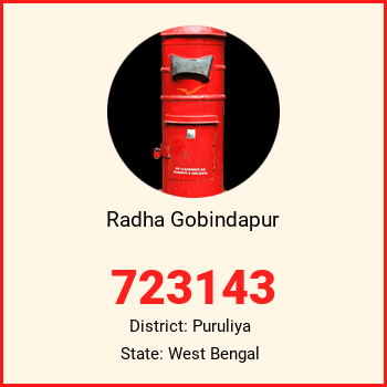 Radha Gobindapur pin code, district Puruliya in West Bengal