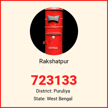 Rakshatpur pin code, district Puruliya in West Bengal