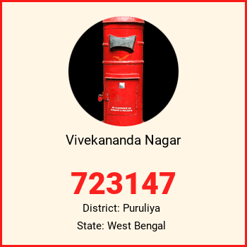 Vivekananda Nagar pin code, district Puruliya in West Bengal