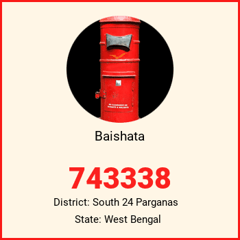 Baishata pin code, district South 24 Parganas in West Bengal