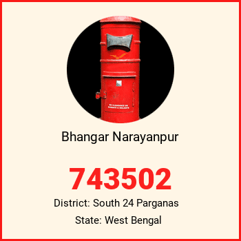 Bhangar Narayanpur pin code, district South 24 Parganas in West Bengal