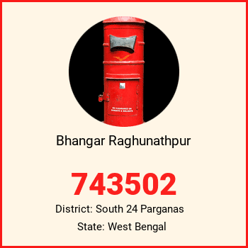 Bhangar Raghunathpur pin code, district South 24 Parganas in West Bengal