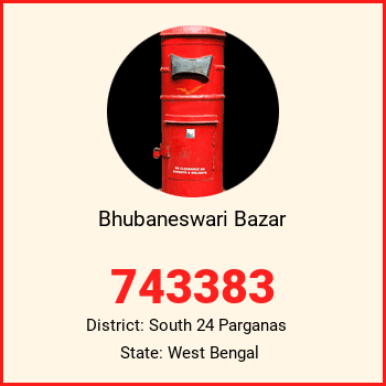 Bhubaneswari Bazar pin code, district South 24 Parganas in West Bengal