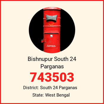 Bishnupur South 24 Parganas pin code, district South 24 Parganas in West Bengal