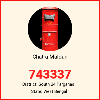 Chatra Maldari pin code, district South 24 Parganas in West Bengal