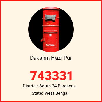 Dakshin Hazi Pur pin code, district South 24 Parganas in West Bengal