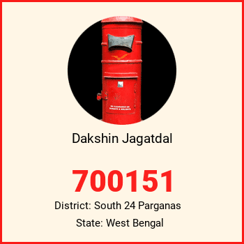 Dakshin Jagatdal pin code, district South 24 Parganas in West Bengal