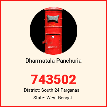 Dharmatala Panchuria pin code, district South 24 Parganas in West Bengal