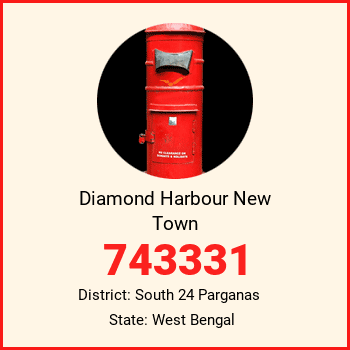 Diamond Harbour New Town pin code, district South 24 Parganas in West Bengal