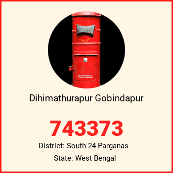 Dihimathurapur Gobindapur pin code, district South 24 Parganas in West Bengal