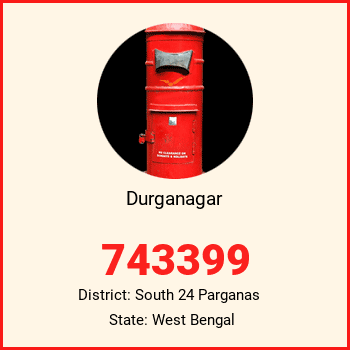 Durganagar pin code, district South 24 Parganas in West Bengal