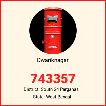 Dwariknagar pin code, district South 24 Parganas in West Bengal
