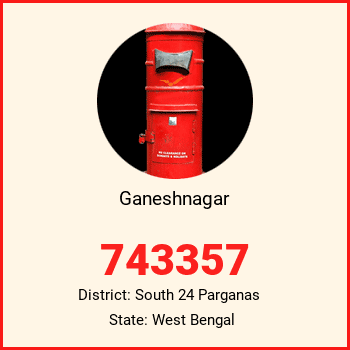 Ganeshnagar pin code, district South 24 Parganas in West Bengal