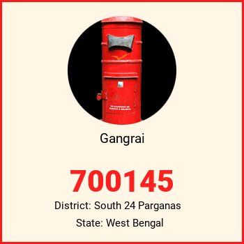 Gangrai pin code, district South 24 Parganas in West Bengal