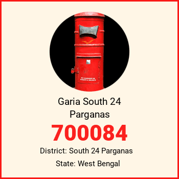 Garia South 24 Parganas pin code, district South 24 Parganas in West Bengal