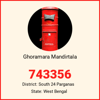 Ghoramara Mandirtala pin code, district South 24 Parganas in West Bengal