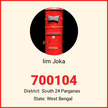 Iim Joka pin code, district South 24 Parganas in West Bengal