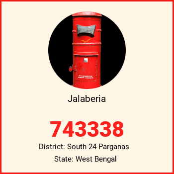 Jalaberia pin code, district South 24 Parganas in West Bengal