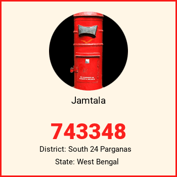 Jamtala pin code, district South 24 Parganas in West Bengal