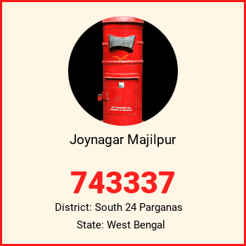Joynagar Majilpur pin code, district South 24 Parganas in West Bengal