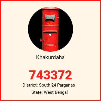 Khakurdaha pin code, district South 24 Parganas in West Bengal