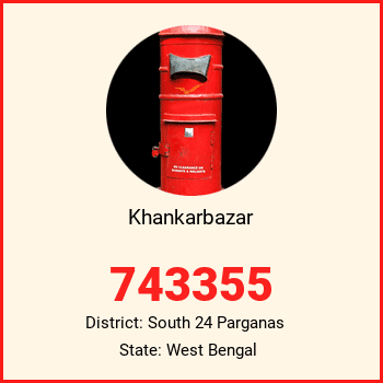 Khankarbazar pin code, district South 24 Parganas in West Bengal