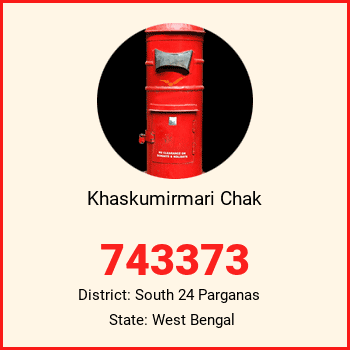 Khaskumirmari Chak pin code, district South 24 Parganas in West Bengal