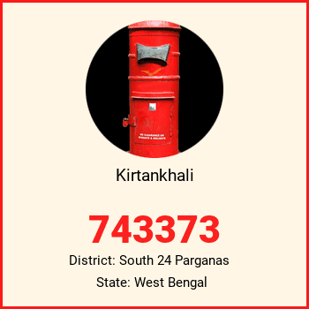Kirtankhali pin code, district South 24 Parganas in West Bengal