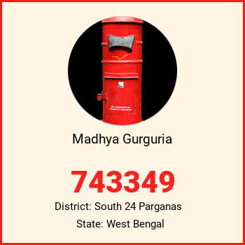 Madhya Gurguria pin code, district South 24 Parganas in West Bengal