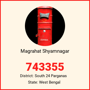 Magrahat Shyamnagar pin code, district South 24 Parganas in West Bengal