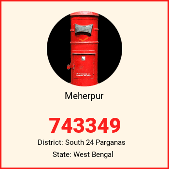 Meherpur pin code, district South 24 Parganas in West Bengal