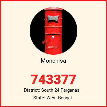 Monchisa pin code, district South 24 Parganas in West Bengal