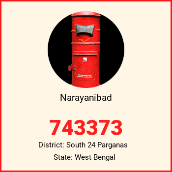 Narayanibad pin code, district South 24 Parganas in West Bengal