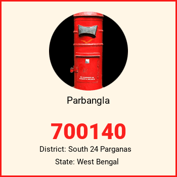 Parbangla pin code, district South 24 Parganas in West Bengal