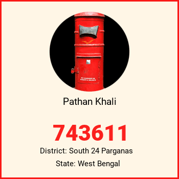 Pathan Khali pin code, district South 24 Parganas in West Bengal