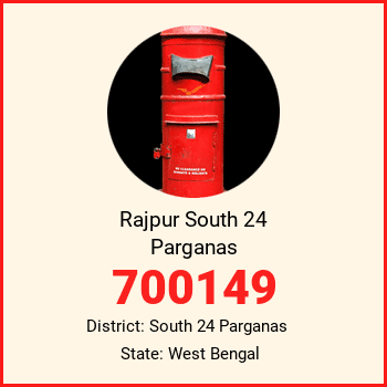Rajpur South 24 Parganas pin code, district South 24 Parganas in West Bengal