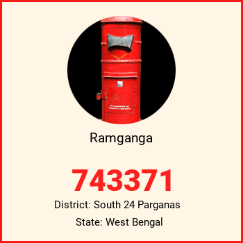 Ramganga pin code, district South 24 Parganas in West Bengal
