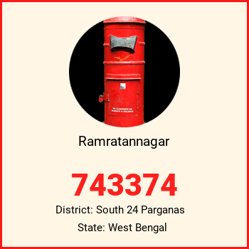 Ramratannagar pin code, district South 24 Parganas in West Bengal