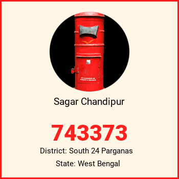 Sagar Chandipur pin code, district South 24 Parganas in West Bengal