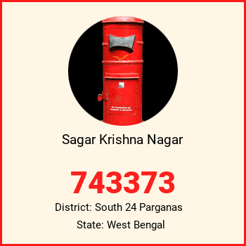 Sagar Krishna Nagar pin code, district South 24 Parganas in West Bengal
