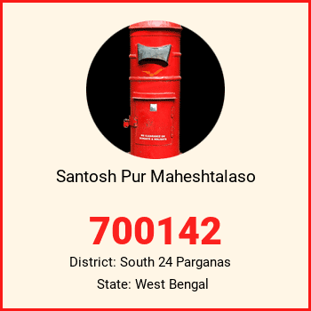 Santosh Pur Maheshtalaso pin code, district South 24 Parganas in West Bengal