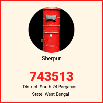 Sherpur pin code, district South 24 Parganas in West Bengal