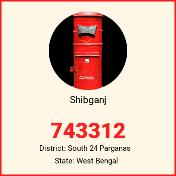 Shibganj pin code, district South 24 Parganas in West Bengal