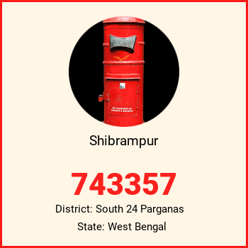 Shibrampur pin code, district South 24 Parganas in West Bengal