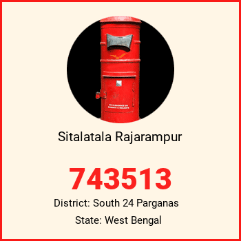Sitalatala Rajarampur pin code, district South 24 Parganas in West Bengal